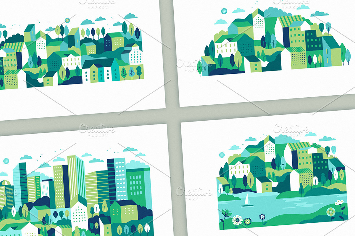 City illustrations, an Illustration by venimo (Photo 2 of 4)