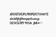 Normal A, a Script Font by TKDoodle (Thumbnail 4 of 6)