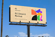 Billboard Poster Street Mockup, an Advertising Mockup by Asylab (Thumbnail 1 of 5)