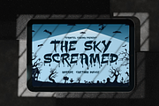 Sharp Drop Horror Graffiti Font, a Font by PutraCetol Studio (Thumbnail 2 of 5)