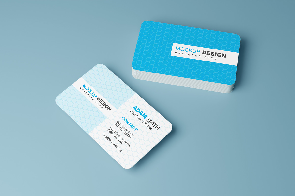 Round Business Card Mockups, an Advertising Mockup by alimran24 (Photo 10 of 12)
