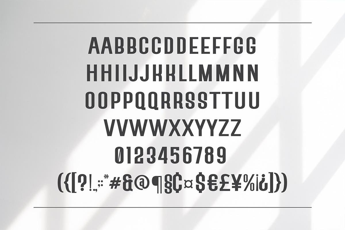 Greedy | Modern Sans, a Sans Serif Font by Almeera Std (Photo 3 of 6)