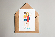 Young people with gadgets set, a Person Illustration by Good Studio (Thumbnail 5 of 5)