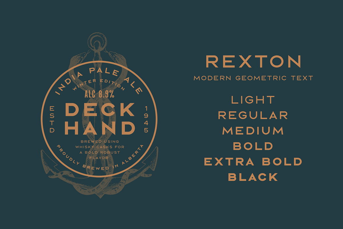 Riverstone Font & Logo Template Pack, a Sans Serif Font by Greg Nicholls (Photo 8 of 9)
