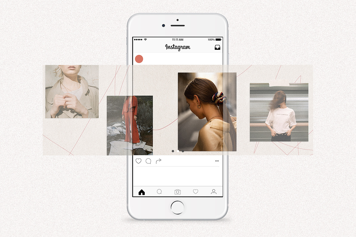 Seamless Mood Board Insta Templates, a Social Media Template by Karissa Macapagal (Photo 5 of 8)