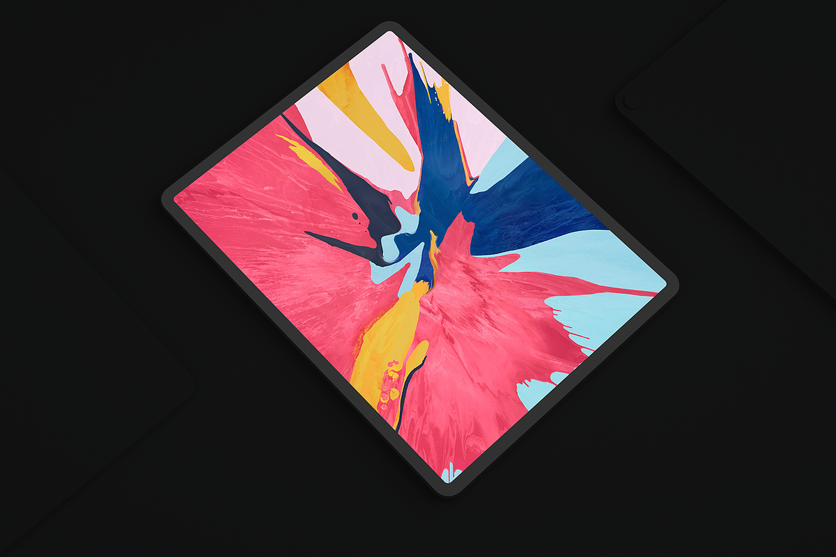Apple iPad Pro 2018 Mockup 5K, an iPad Mockup by Iamjaydesign (Photo 6 of 6)