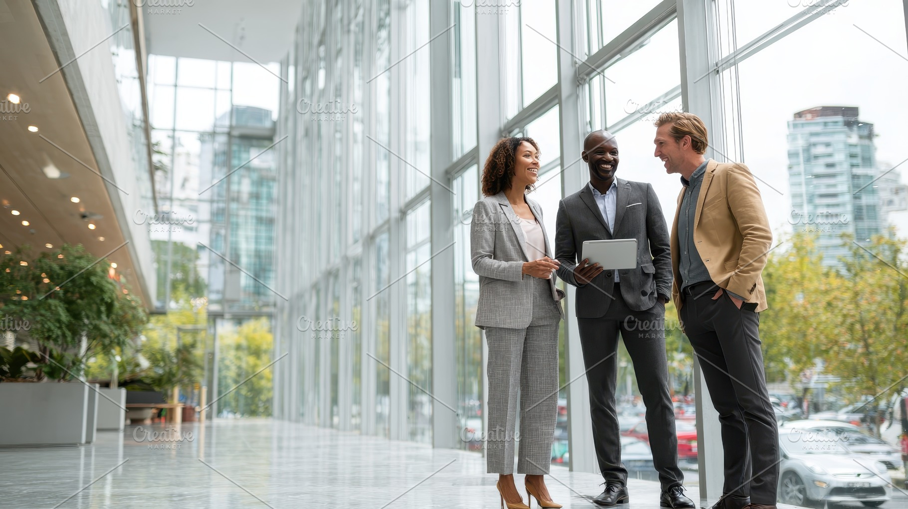 Business colleagues discussing proje, a Photo by Pixeness Studio