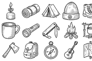 Camping Gear Collection