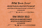 Raw Brush Font Duo, a Handwritten Font by Tanondesign (Thumbnail 10 of 10)