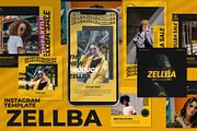 Zellba Urban Instagram Template, a Social Media Template by Compaq_Creative (Thumbnail 1 of 10)