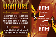Vagento, a Sans Serif Font by Burntilldead (Thumbnail 6 of 12)