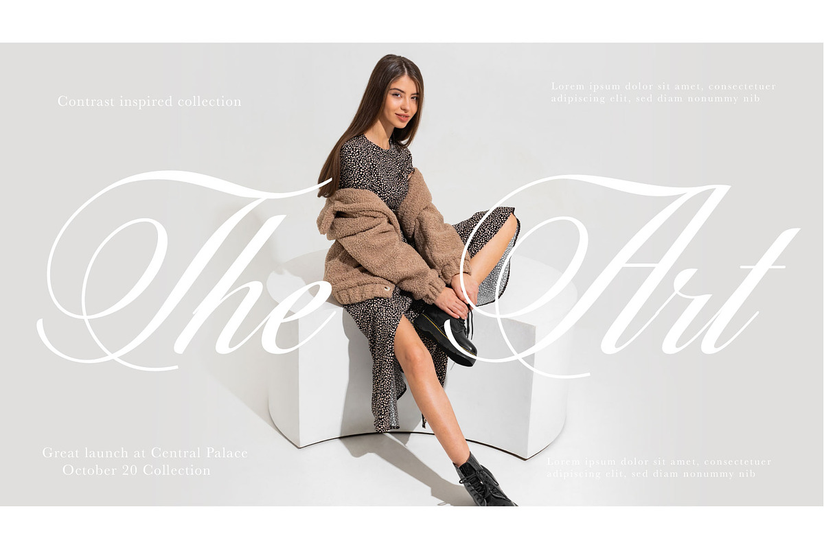 Thei: Calligraphy Font, a Script Font by Andfonts (Photo 2 of 9)