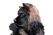 Puppies Dog Breeds Big Bundle 135Pcs, an Animal Illustration by Dneprstock (Thumbnail 23 of 68)