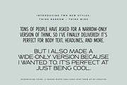 Think Sans Serif Font Family, a Sans Serif Font by Up Up Creative (Thumbnail 13 of 13)