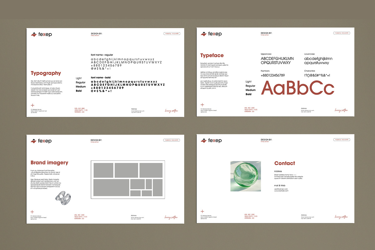 Brand Guideline Presentation preview 5