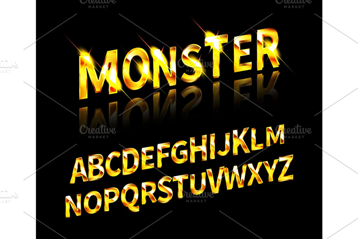 Graffiti Alphabet Monster, a Graphic by Aromeo (Photo 4 of 6)