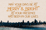 Bright Night Xmas Holiday Display, a Font by Cloverons (Thumbnail 3 of 13)