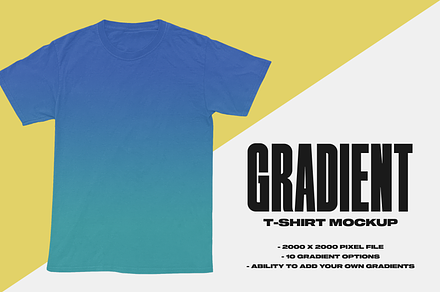 Gradient T-Shirt Mockup