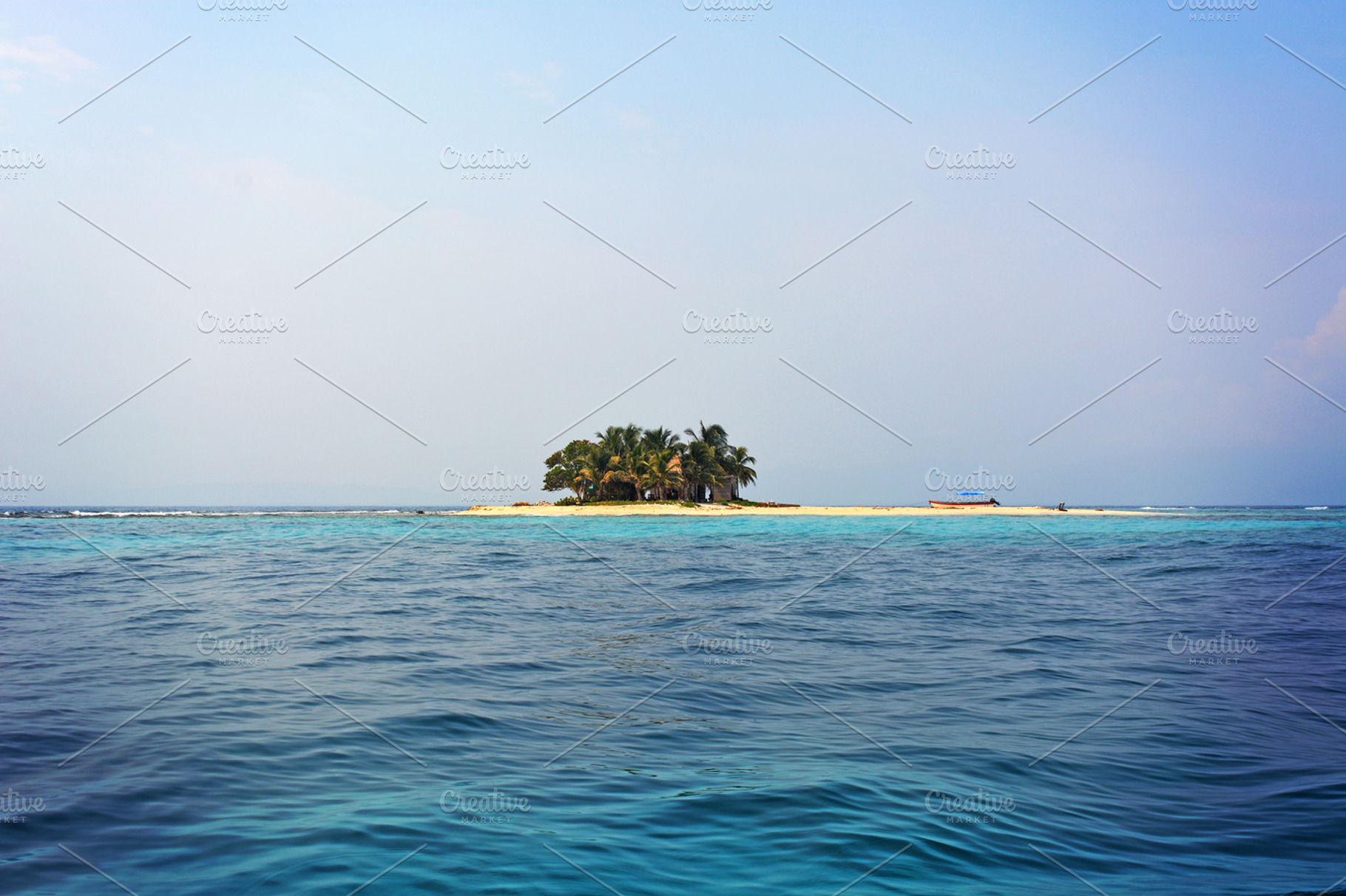 Lonely key island featuring key, nature, and island
