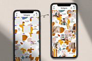 Instagram PUZZLE with shapes & lines, a Social Media Template by EkaterinaKiriy (Thumbnail 5 of 7)