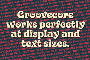 Groovecore Font