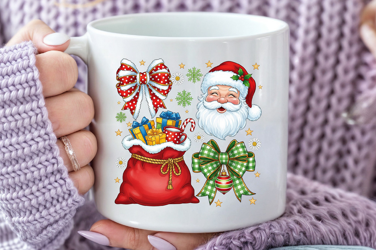 Christmas Gnome PNG, an Illustration by Black Bird Studio (Photo 3 of 4)