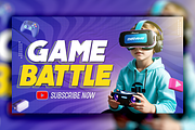 Creative gaming thumbnail, a Social Media Template by AyyazMomin (Thumbnail 4 of 5)