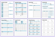 2027 Budget Planner | Finance, a Stationery Template by Mustafiz (Thumbnail 6 of 6)