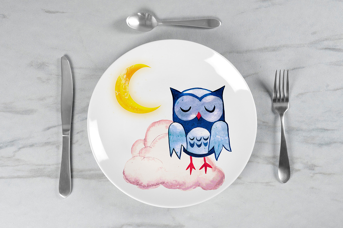 Funny owls,sublimation printing,PNG, an Illustration by ElliaArt (Photo 4 of 8)