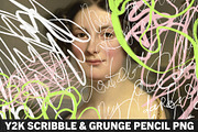 Y2K Scribble Grunge Pencil, Graffiti, an Object Graphic by Oksana Trygub (Thumbnail 2 of 21)