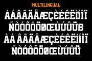Desporm - Sport Display Typeface, a Serif Font by MaikoHatta (Thumbnail 7 of 8)