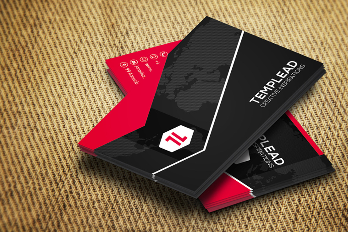 Corporate Business Card CM132, a Business Card Template by annozio (Photo 3 of 4)