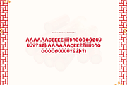 Chinese Festive-Modern Chinese Font, a Sans Serif Font by overlaytemplates (Thumbnail 4 of 5)