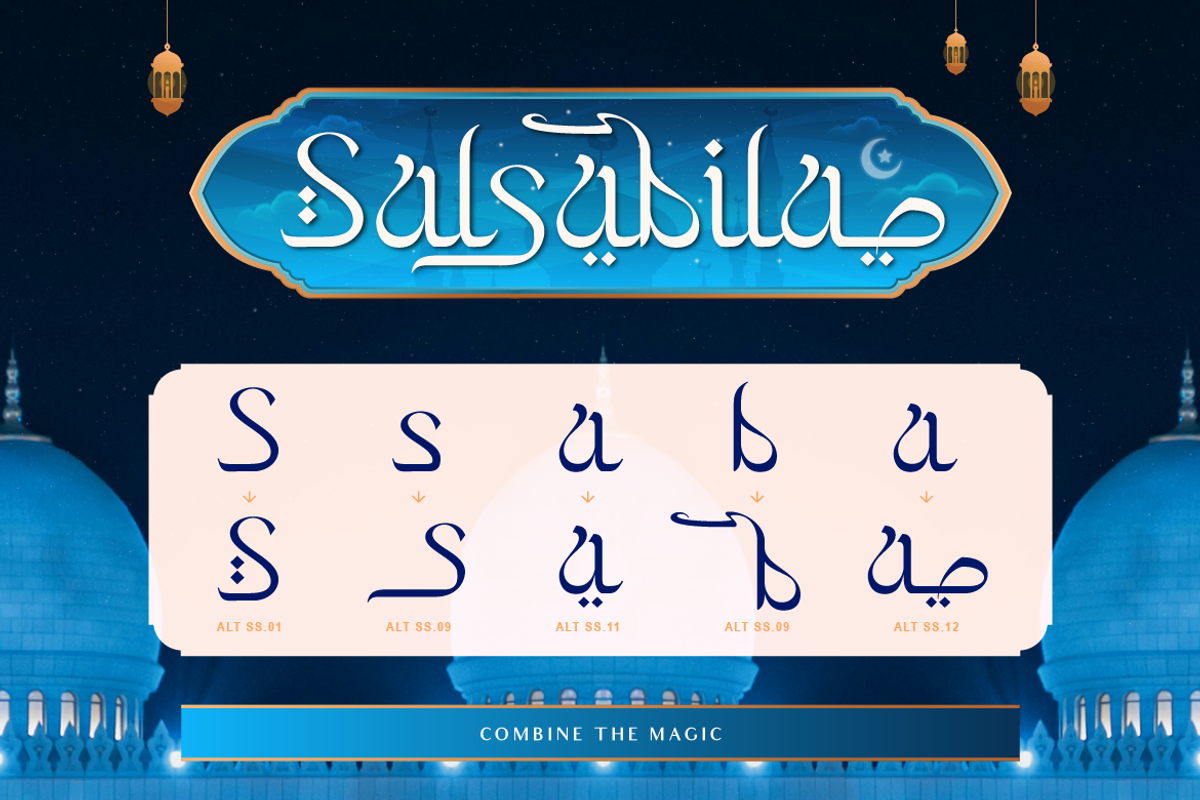 Mushafa, a Script Font by Burntilldead (Photo 7 of 10)
