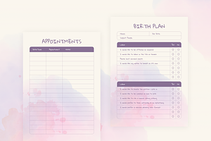 Pregnancy Planner Printable