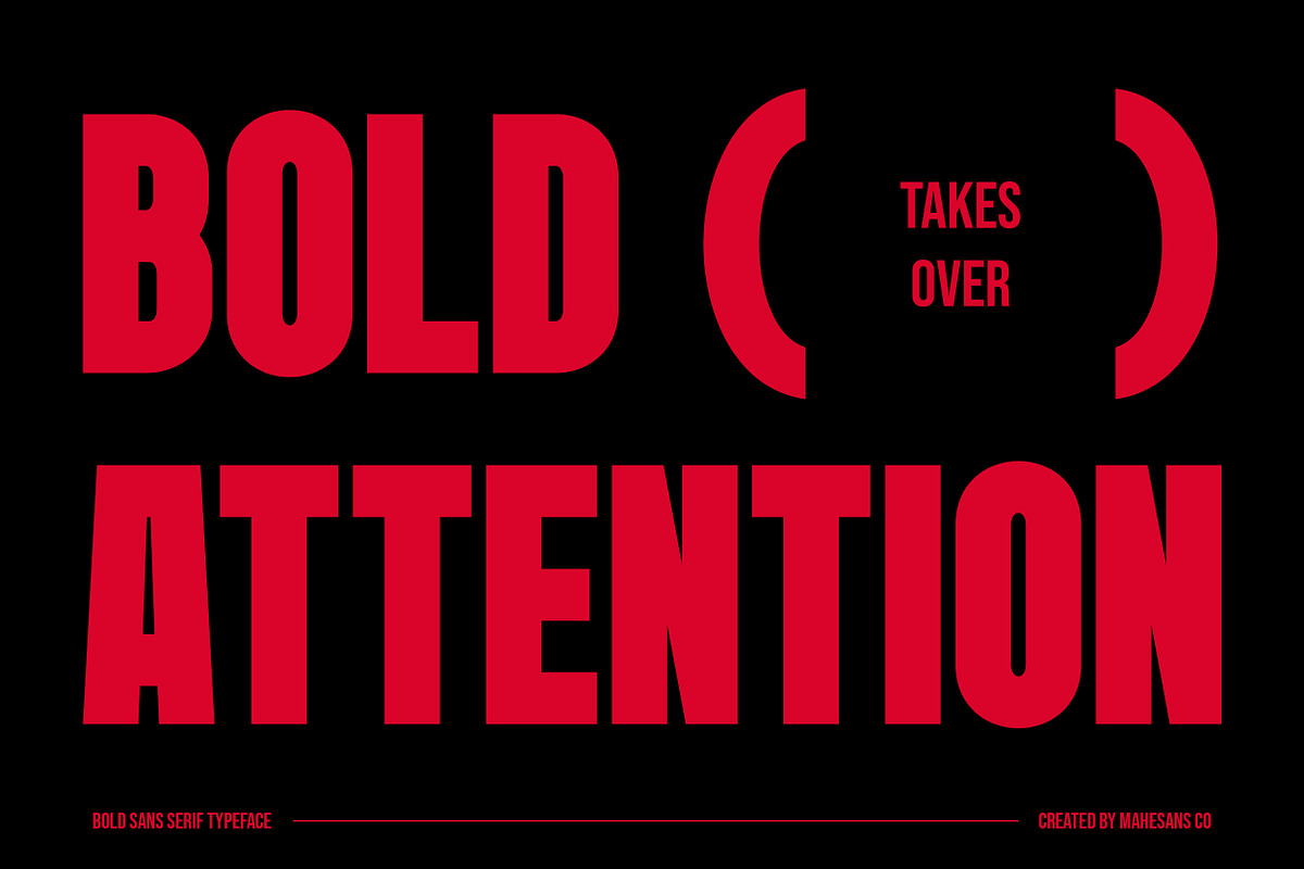 Gothis | Bold Sans Serif Font, a Sans Serif Font by Mahesans Co (Photo 2 of 11)