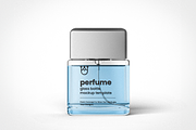 Perfume Glass Bottle Mockup, a Household Mockup by Se٧enStudio (Thumbnail 2 of 2)