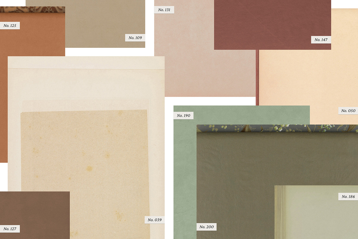 The Antiquarian Paper Archive, a Texture Graphic by Dina Mae (Photo 2 of 19)