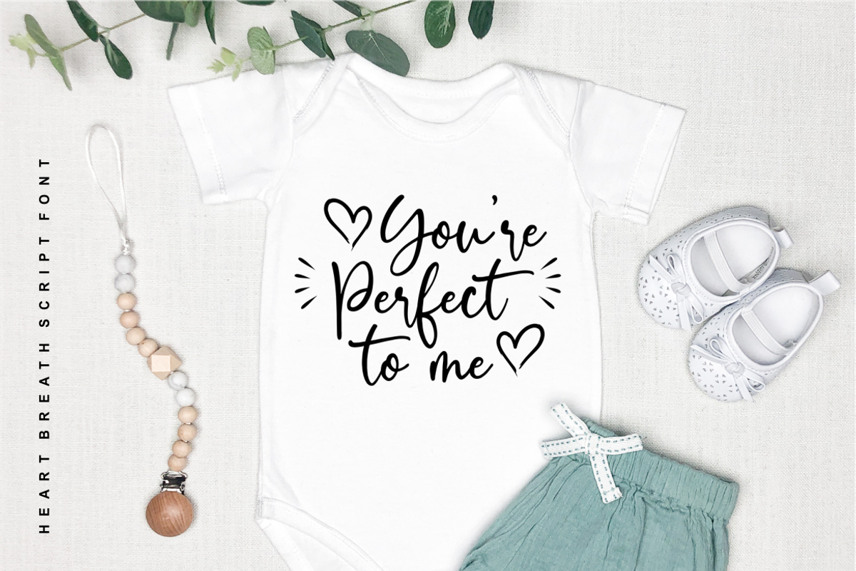 Heart Breath a Beautiful Script Font, a Script Font by Vilogsign (Photo 6 of 9)