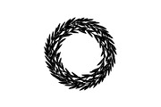 Floral Wreath Circle SVG Bundle, an Illustration by Creativeshirt (Thumbnail 25 of 51)