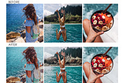 TULUM 4 Lightroom Presets, an Action Add-On by MintAndPepper (Thumbnail 2 of 9)