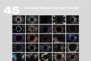 Dreamy Bokeh Portal Tunnel Overlays, a Texture Graphic by PhotoSpirit (Thumbnail 8 of 8)