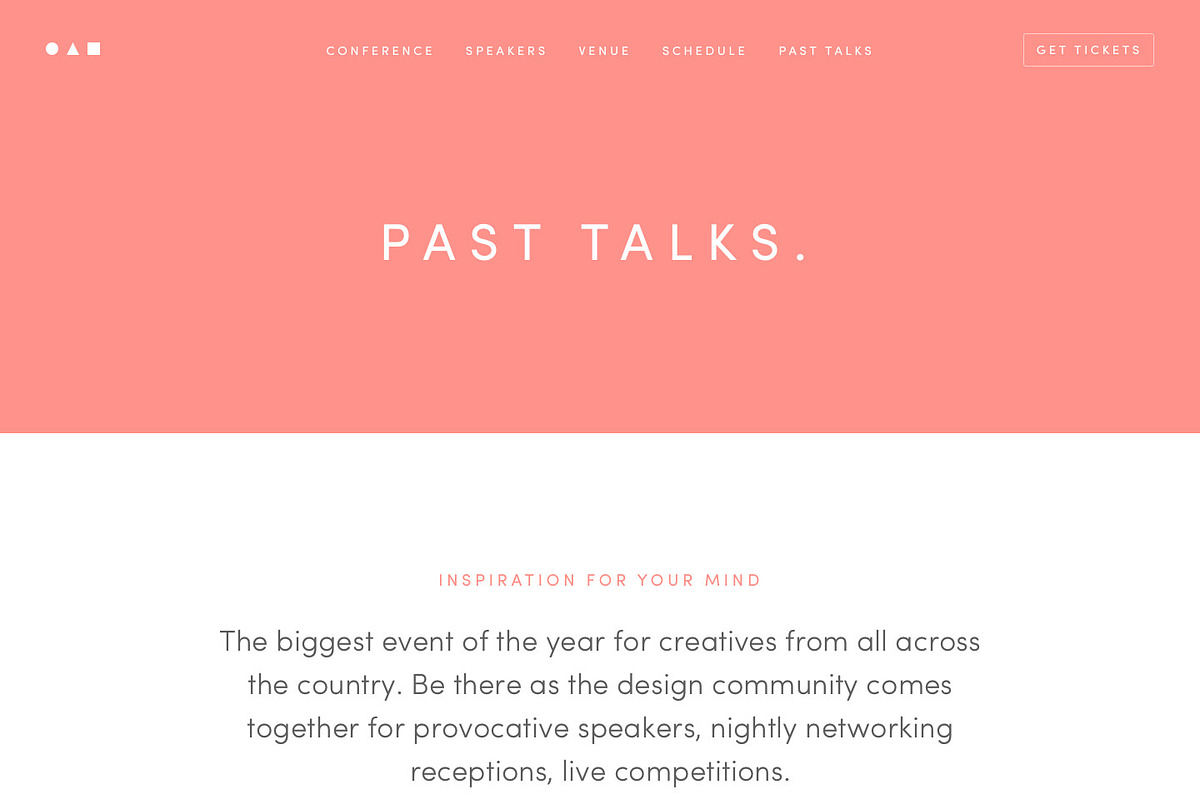 Conference, Event Website Template, a HTML Template by Nice, Very Nice (Photo 5 of 7)