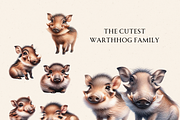 SAFARI JUNGLE ANIMALS CLIPART PACK, an Animal Illustration by Daring Digies (Thumbnail 2 of 10)