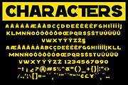Memosa - All Caps Display Font, a Sans Serif Font by tebaltipislab (Thumbnail 11 of 14)