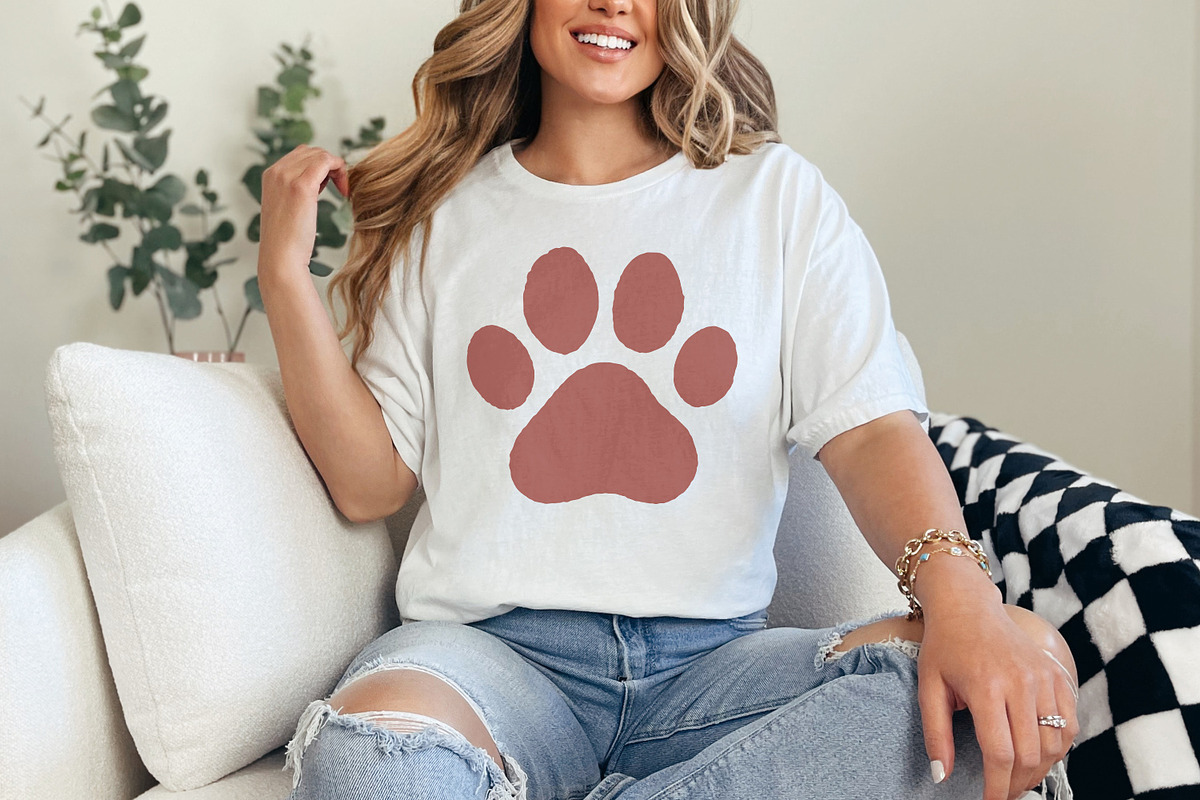 Brown Paw Print PNG, Digital, an Illustration by SharpMarketplace (Photo 6 of 9)