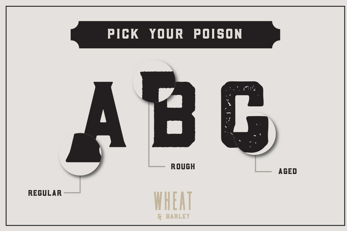 The Whiskey Font Collection preview 2