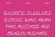 CS Shasta Drawn, a Script Font by Craft Supply Co. (Thumbnail 4 of 8)