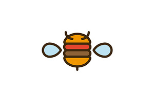 Bee Burger Logo