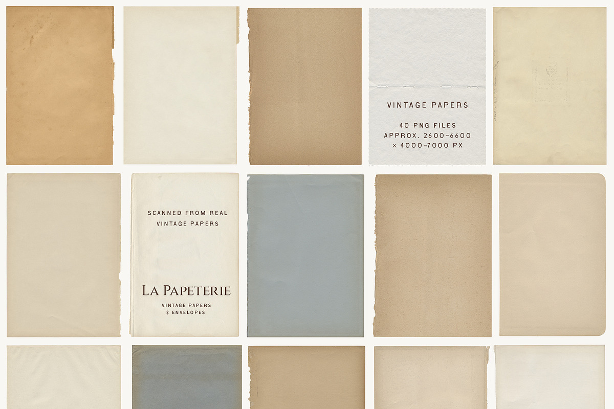 La Papeterie - Papers & Envelopes, a Texture Graphic by alonahaidash (Photo 11 of 18)